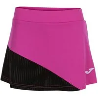 Joma Tennisrock Montreal (mit Innenhose, optimale Bewegungsfreiheit) rosa/schwarz