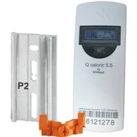 ZAEHLER.de Energiekostenmessgerät Qundis Q Caloric 5.5 P2 AL2.2 elektronischer Heizkostenverteiler Basic, wahlweise inkl. (für Neuinstallation) oder ohne Montageplatte (für Austausch identischer Geräte), nicht funkend