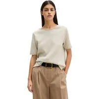 Marc O'Polo Kurzarmpullover regualr fit, mit Rollkanten