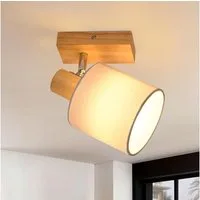 ZMH Deckenstrahler Deckenleuchte Vintage Schwenkbar 350° E14 Wohnzimmer, Augenschutz, ohne Leuchtmittel