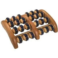 Croll & Denecke Fußmassagegerät Fußroller, 1-tlg., Fußroller mit 2x4 Rollen