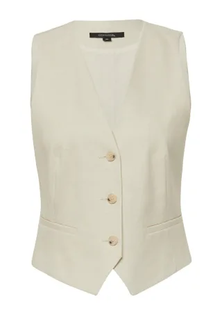comma - Indoor-Weste beige - Gr. - 44