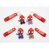 GOLDIA GMBH Schlüsselanhänger Spiderman mit Band Überraschungsdesign 1 Stück zufällige Variante (Set, 1-tlg., Geschenk-Set), Überraschungsdesign mit Schlüsselband, Design nicht frei wählbar