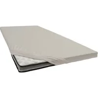 bellana Spannbettlaken bellana deluxe für Topper, mit Elasthan, Premium Jersey 230 g/m², Jersey, Gummizug: rundum, (1 Stück), mit 5% Elasthan, für Topper mit 4-10cm Höhe, bügelfrei, faltenfrei