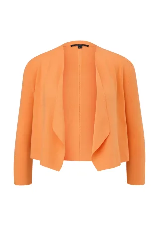 comma - Strickjacke orange - Gr. - M