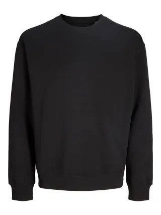 JACK&JONES - JJEACE SWEAT CREW NECK NOOS Black - Gr. - XXL