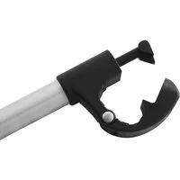 EUFAB Fahrradträger-Rahmenhalter Strap-Rahmenhalter lang Ø 25+30mm, (Packung, 2-St)