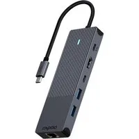 Rapoo UCM-2002, 6in1 Computer-Adapter USB-C, 0.2 cm