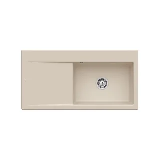 Villeroy und Boch Subway Style 60 Spüle 336100AM Spülbecken rechts, 510mm, almond CeramicPlus