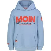 SUBLEVEL Hoodie Kinder Sweathoodie mit Moin-Prints Pulli mit maritimen Prints und Moin-Motiven