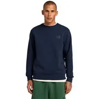 Timberland Sweatshirt Silicon Badge (LB) Crew Neck Langarm-Design, für Erwachsene, aus Baumwolle, bequemer Schnitt