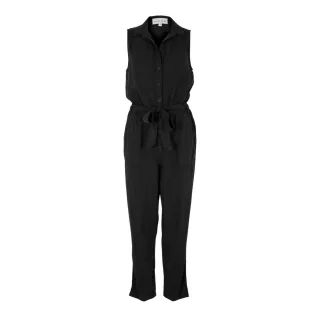 Bella Dahl - Jumpsuit für Damen, Mit Kragen, Ärmellos (Schwary)