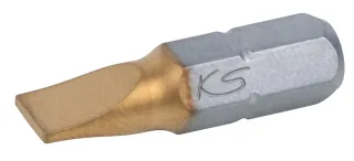 KS Tools 1/4" TiN Bit Schlitz - 911.2620