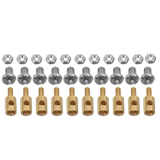 50PCS 1.8mm Adjustable Pushrod Connectors Linkage Stoppers For RC Airplane