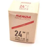 KHEbikes Fahrradschlauch KENDA Airolution Schlauch 24 x 2,00–2,40 AV – pannensicher, 24"