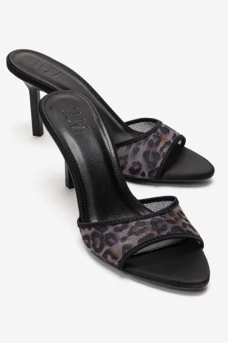 Monroe Stiletto Mesh Sandale
