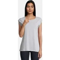 salzhaut T-Shirt BIIKE Damen Tailliert salzhaut T-Shirt – bequeme Qualität und nordisch klares Design für ein