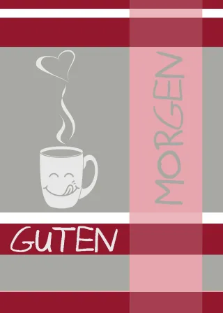 Geschirrtuch GUTEN MORGEN