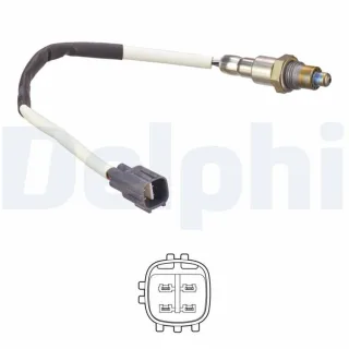 Delphi Lambdasonde nach Katalysator Toyota Aygo Yaris