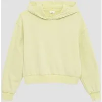 s.Oliver Sweatshirt Sweatshirt Cropped Oversized Sweatshirt mit Rückenprint und Wascheffekt
