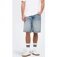 ONLY & SONS Jeansshorts ONSFADE MB TINT 9085 TAI DNM SHORTS NOOS Baumwolle, loose fit