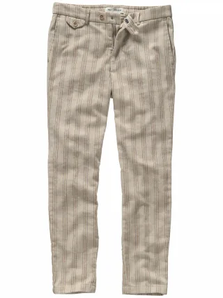 Mey & Edlich Herren Alhambra-Chino Beige 63 % Baumwolle, 18 % Leinen, 18 % Polyester, 1 % Polyamid
