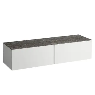 LAUFEN Waschtischunterschrank und Waschtischplatte ALESSI 500x1600x370 H4323300979991