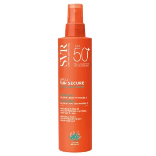 SVR Sun Secure Ultra-Light Unsichtbares Spray SPF50+ für Empfindliche Haut - 200ml