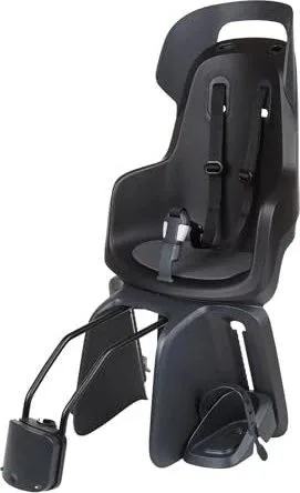 Bobike GO Maxi 1P Reclining Fahrradkindersitz Rahmenmontage 20° Neigefunktion Urban Black