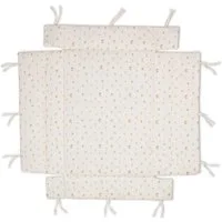 Fillikid Laufgittereinlage Jersey, Rainbow beige