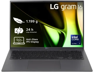 LG gram 16Z90S-G.AD7CG | 16z90s-g.ad7cg | Intel Core Ultra 7 155H / 1.4 GHz - Evo