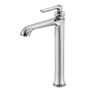 Steinberg Serie 350 Waschtischarmatur ohne Ablaufgarnitur, hohe Version, mit Flexschläuchen 3/8", ch 350 1700