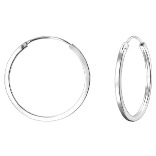 Creolen Ohrringe aus 925 Silber