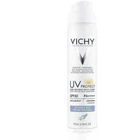 Vichy Gesichts-Reinigungsspray Skin Defense Daily Care Sonnen Schutz Spray UV-Schutz 8 Std 2x75ml, 2-tlg.