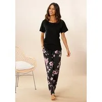 Vivance Dreams by Lascana Pyjama (Set, 2 tlg) mit Blumendruck