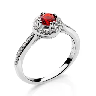 Orphelia 'Kaia' Damen-Ring aus 925er Sterlingsilber – Silber ZR-7477/RU