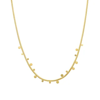 Halskette Luxenter 18K vergoldet - Zamel