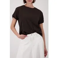 Monari T-Shirt Shirt Basic Schmuckdetail Regular fit mit Schmuckdetails