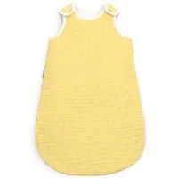 Ehrenkind Babyschlafsack Musselin Ganzjahresschlafsack Rund, 2.5 TOG (mit atmungsaktiver Bio-Baumwolle), für guten Schlaf zu jeder Jahreszeit