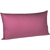 fleuresse Kissenbezug Colours Mako Satin, 100% Baumwolle, mit Reißverschluss, (2 Stück), Mako Satin, glänzend, glatt, Premium Qualität