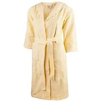 Clinotest Kinderbademantel aus Frottee – Weicher Bademantel mit Kapuze aus 100% Baumwolle, Kapuze, Bindegürtel, saugfähig und flauschig, ideal für Jungen und Mädchen