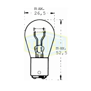 Auto-Lampe 12V 21-5WG