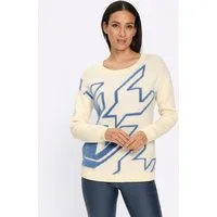 heine Strickpullover Pullover Langarm Jacquard