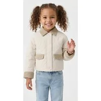 KIDS ONLY Steppjacke KOGROSALINA QUILTED MIX JACKET VD OTW mit kontrastfarbigen Besetzen