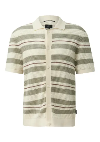 qs - Strickjacke creme/mehrfarbig - Gr. - L