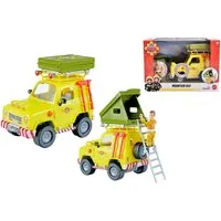 SIMBA Spielzeug-Auto Feuerwehrmann Sam Geländewagen mit Dachzelt, mit Lichteffekt
