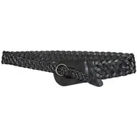 Cassandra Accessoires Flechtgürtel Braided, rund geschnitten, aus echtem Leder mit raffinierter Flechtoptik