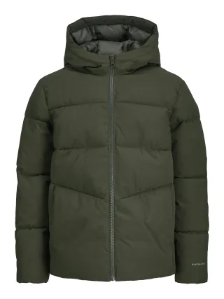 JACK&JONES - JJGLOBAL PUFFER JACKET JNR rosin - Gr. - 152