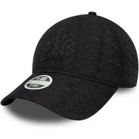 New Era Baseball Cap New York Yankees Damen Broderie 9TWENTY Cap New Era Schwarz (1-St)