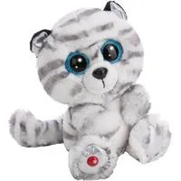 weißer Tiger Albella 15 cm, Kuscheltier weiß